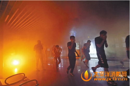 红土地车站地铁火灾演习