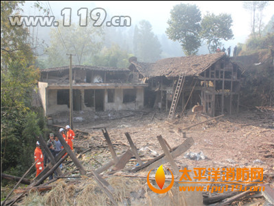 贵州湄潭县一爆竹厂发生爆炸