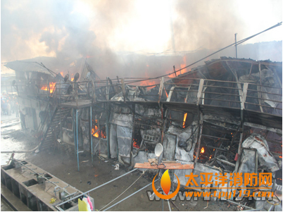 宁波在建工地工棚起火