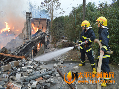 宜春市竹制品厂发生火灾