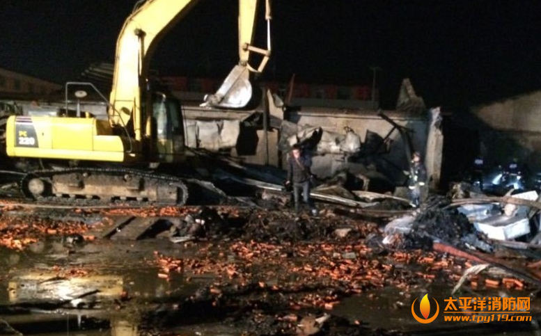 山东食品包装车间大火致18人死亡
