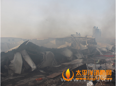 内蒙古建筑工地板房起火