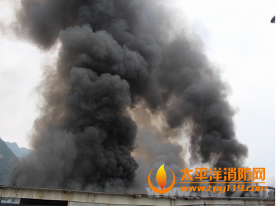 福建板材市场厂房大火