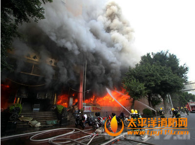 福州晋安灯饰公司起火