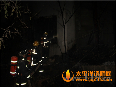 咸宁木材加工厂起火