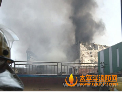 盐城市一儿童玩火引发火灾