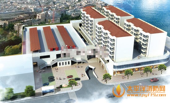 浏阳河市场提质改造初步设计效果图