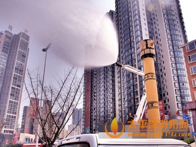 进行高空灭火