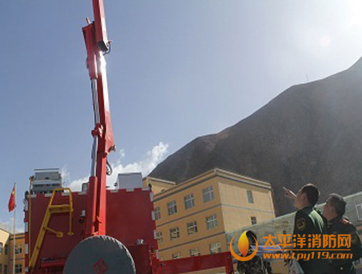 玉树消防购置新型消防抢险救援车