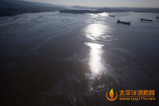 温哥华英吉利海湾燃油泄漏
