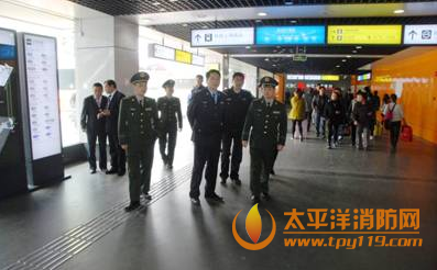 上海徐汇区开展地下空间消防安全检查