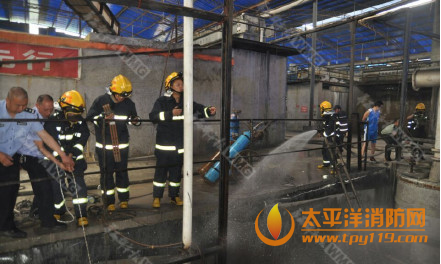 什邡工业园一化工厂有毒气体泄漏