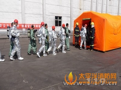 内蒙古：消防演练 氯气储罐发生泄漏