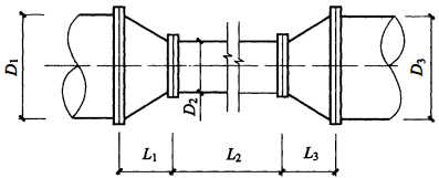 图3 节流管结构示意图