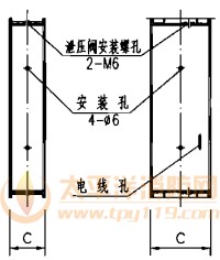 FXY-Ⅰ（Ⅱ）型左视图 