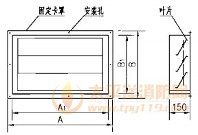 XYK系列机械式开启泄压阀外形图