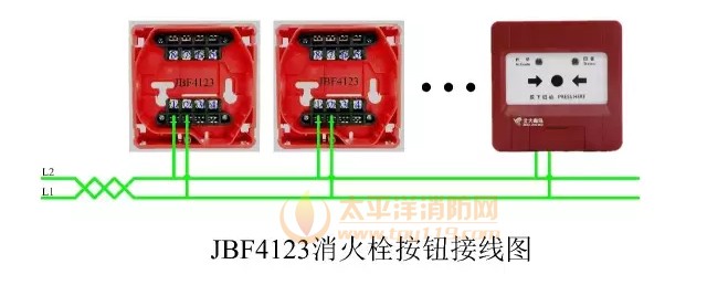 北大青鸟消防产品接线示意图