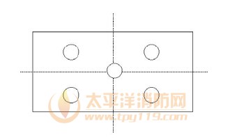 小截面风口测点布置