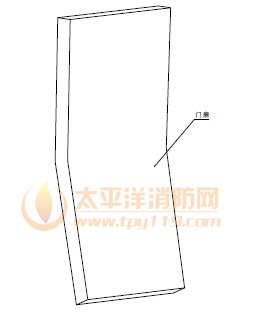 门扇高度方向弯曲度
