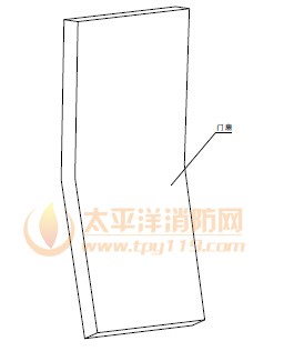 门扇高度方向弯曲度